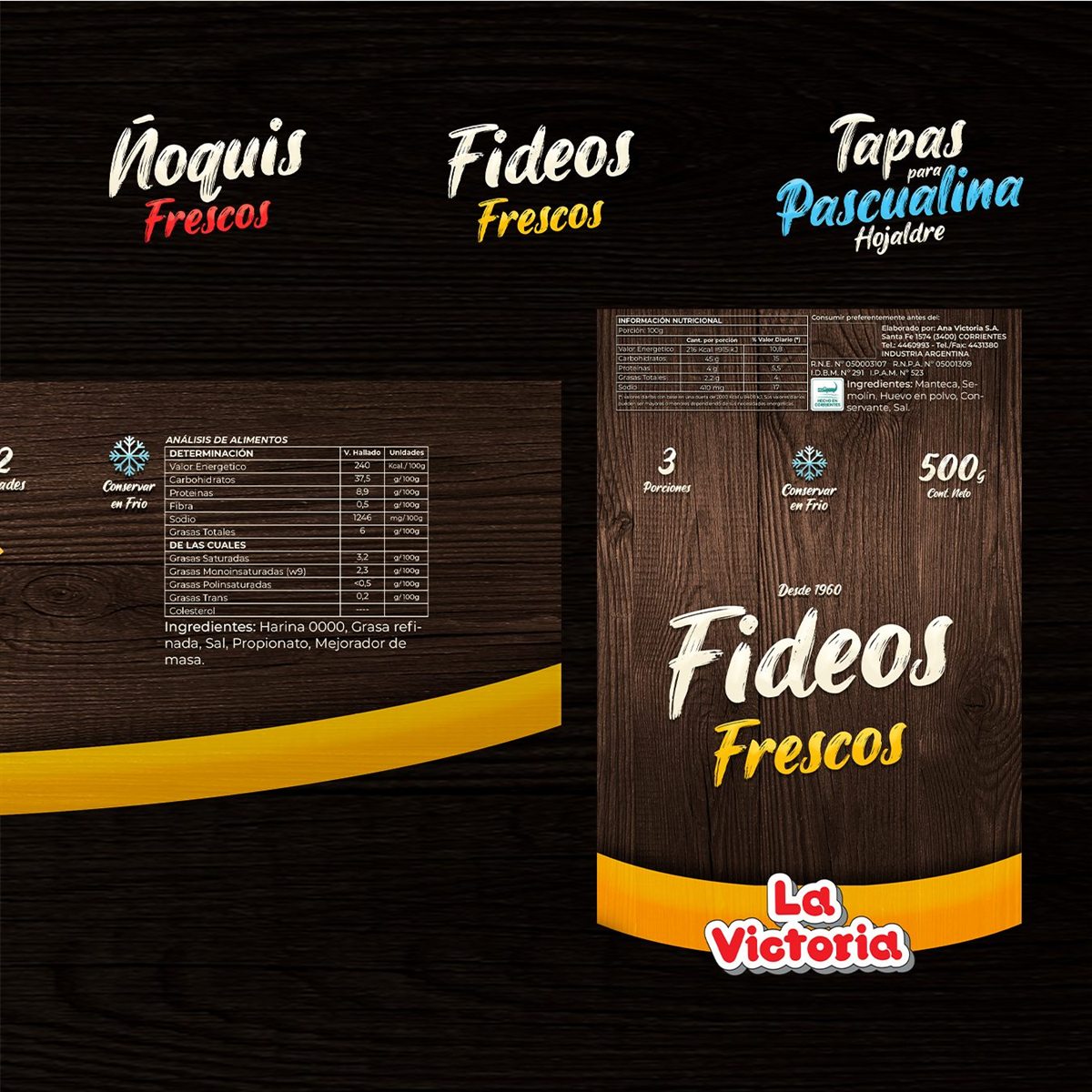 La Victoria Pastas — Estudio Houston